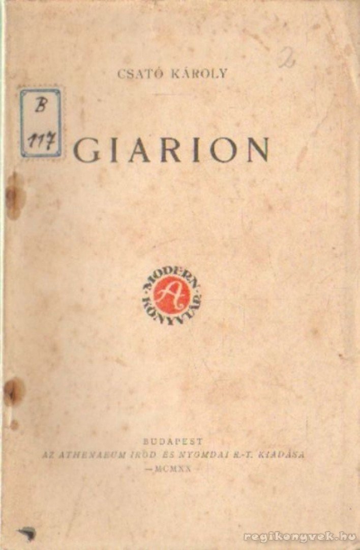 Csató Károly - Giarion [antikvár]