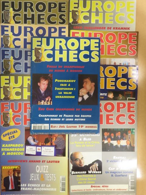 Europe Échecs 2002. (nem teljes évfolyam) [antikvár]
