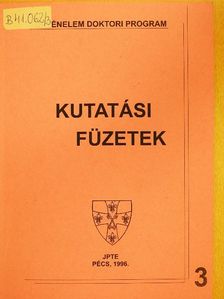 Flodung János - Kutatási füzetek 3. [antikvár]