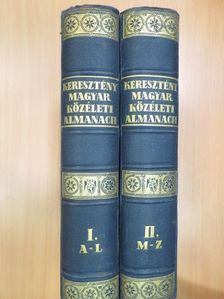Keresztény magyar közéleti almanach I-II. [antikvár]