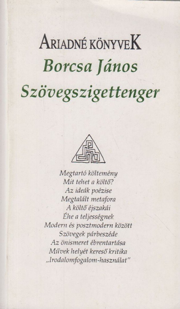 Borcsa János - Szövegszigettenger [antikvár]