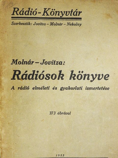 Jovitza - Rádiósok könyve [antikvár]