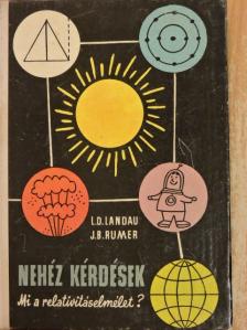 J. B. Rumer - Nehéz kérdések [antikvár]