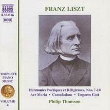 Liszt Ferenc - COMPLETE PIANO MUSIC VOL.4 CD PHILIP THOMSON