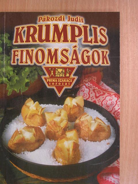 Pákozdi Judit - Krumplis finomságok [antikvár]