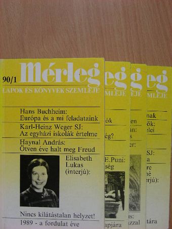 A. Auer - Mérleg 1990/1-4. [antikvár]