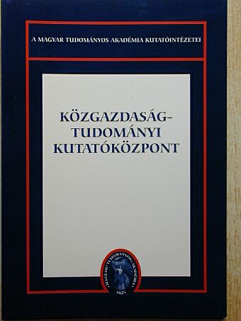 Koltay Jenő - Közgazdaságtudományi Kutatóközpont [antikvár]