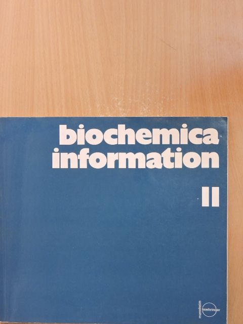 Biochemica Information II. [antikvár]