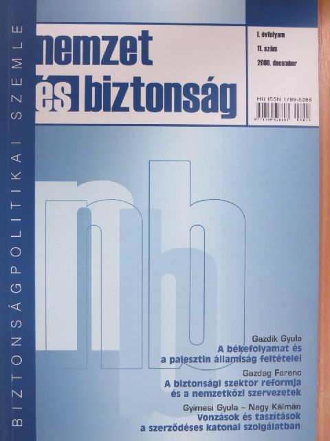 Csicsmann László - Nemzet és biztonság 2008. december [antikvár]