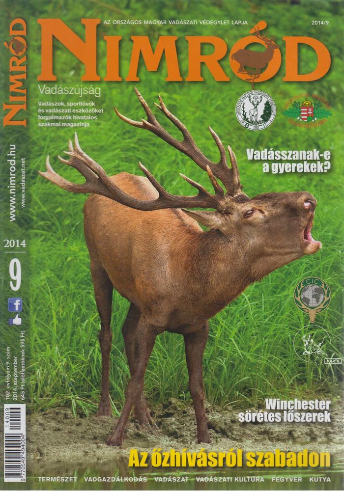 Dr. Zoltán Attila - Nimród 2014/9. szeptember [antikvár]