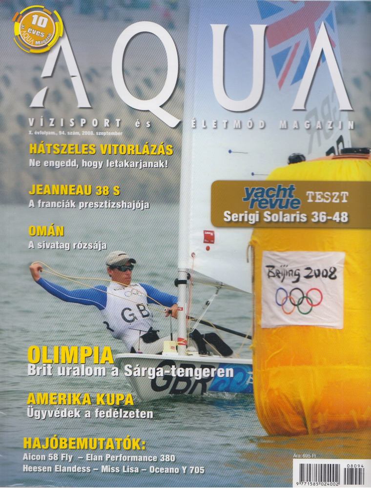 Ország Gabriella - Aqua 2008. szeptember [antikvár]