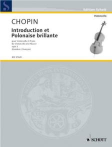 Chopin - INTRODUCTION ET POLONAISE BRILLIANTE OP.3 POUR VIOLONCELLE ET PIANO