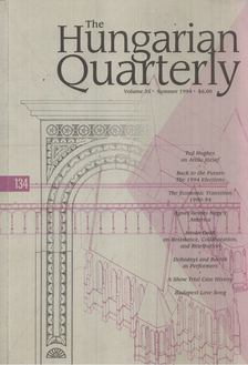 Zsófia Zachár - The Hungarian Quarterly Volume 35. Summer 1994 [antikvár]