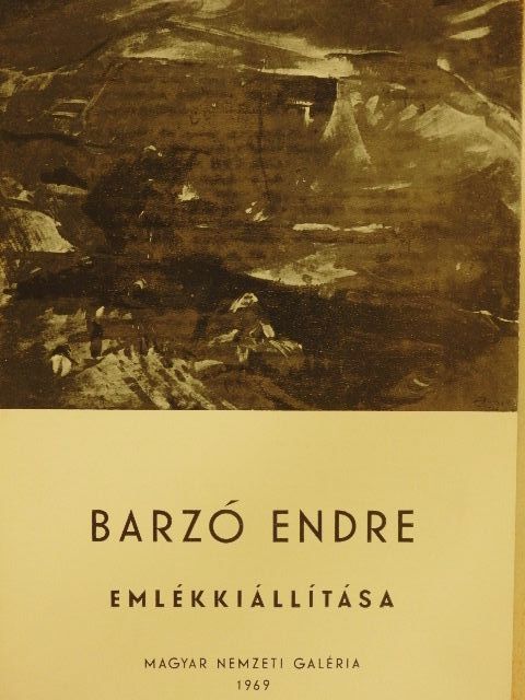 F. Mihály Ida - Barzó Endre emlékkiállítása [antikvár]