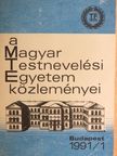 Arday László - A Magyar Testnevelési Egyetem közleményei 1991/1. [antikvár]