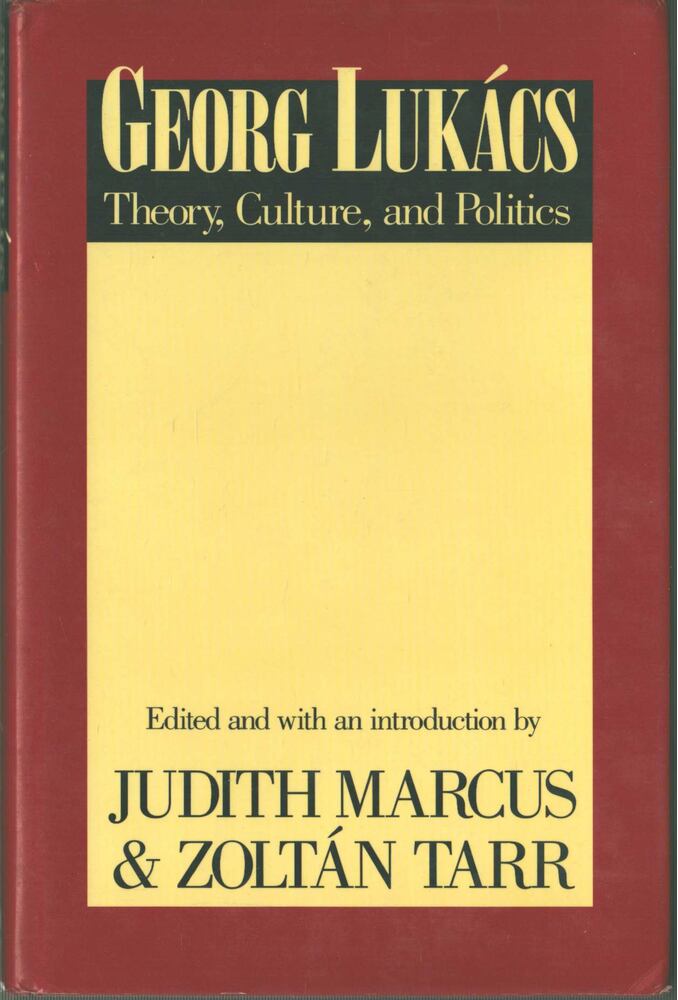 Judith Marcus, Tarr Zoltán - Georg Lukács [antikvár]