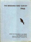 Chandler S. Robbins, Willet T. Van Velzen - The Breeding Bird Survey 1966. [antikvár]