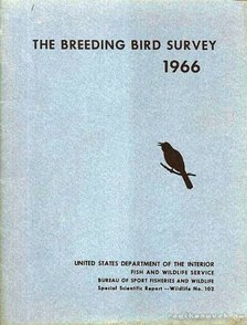 Chandler S. Robbins, Willet T. Van Velzen - The Breeding Bird Survey 1966. [antikvár]