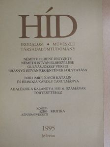 Brasnyó István - Híd 1995. március [antikvár]