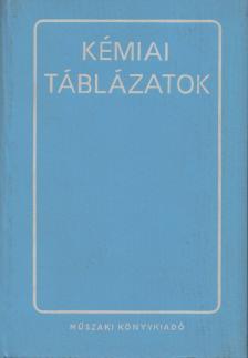 Németh Béla - Kémiai táblázatok [antikvár]