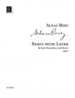 BERG, ALBAN - SIEBEN FRÜHE LIEDER FÜR HOHE SINGSTIMME UND KLAVIER (1907), ORIGINALFASSUNG