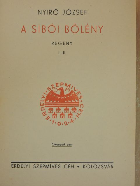 Nyirő József - A sibói bölény I-II. [antikvár]