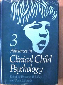 John R. Lutzker - Advances in Clinical Child Psychology 3. [antikvár]