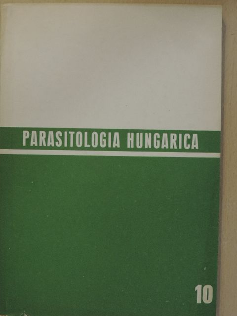 Bánki György - Parasitologia Hungarica 1977/10. [antikvár]