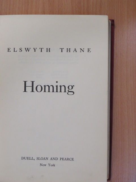 Elswyth Thane - Homing [antikvár]