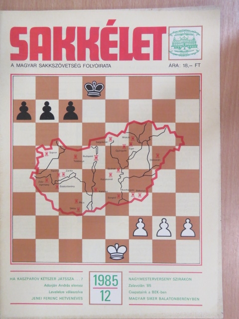 Sakkélet 1985. december [antikvár]