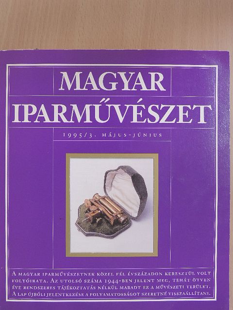 Arnóti András - Magyar Iparművészet 1995/3. [antikvár]