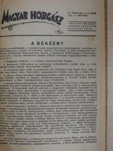 Magyar Horgász 1953-1954. (vegyes számok) (18 db) [antikvár]