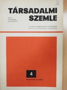 Bencsik István - Társadalmi Szemle 1971. április [antikvár]