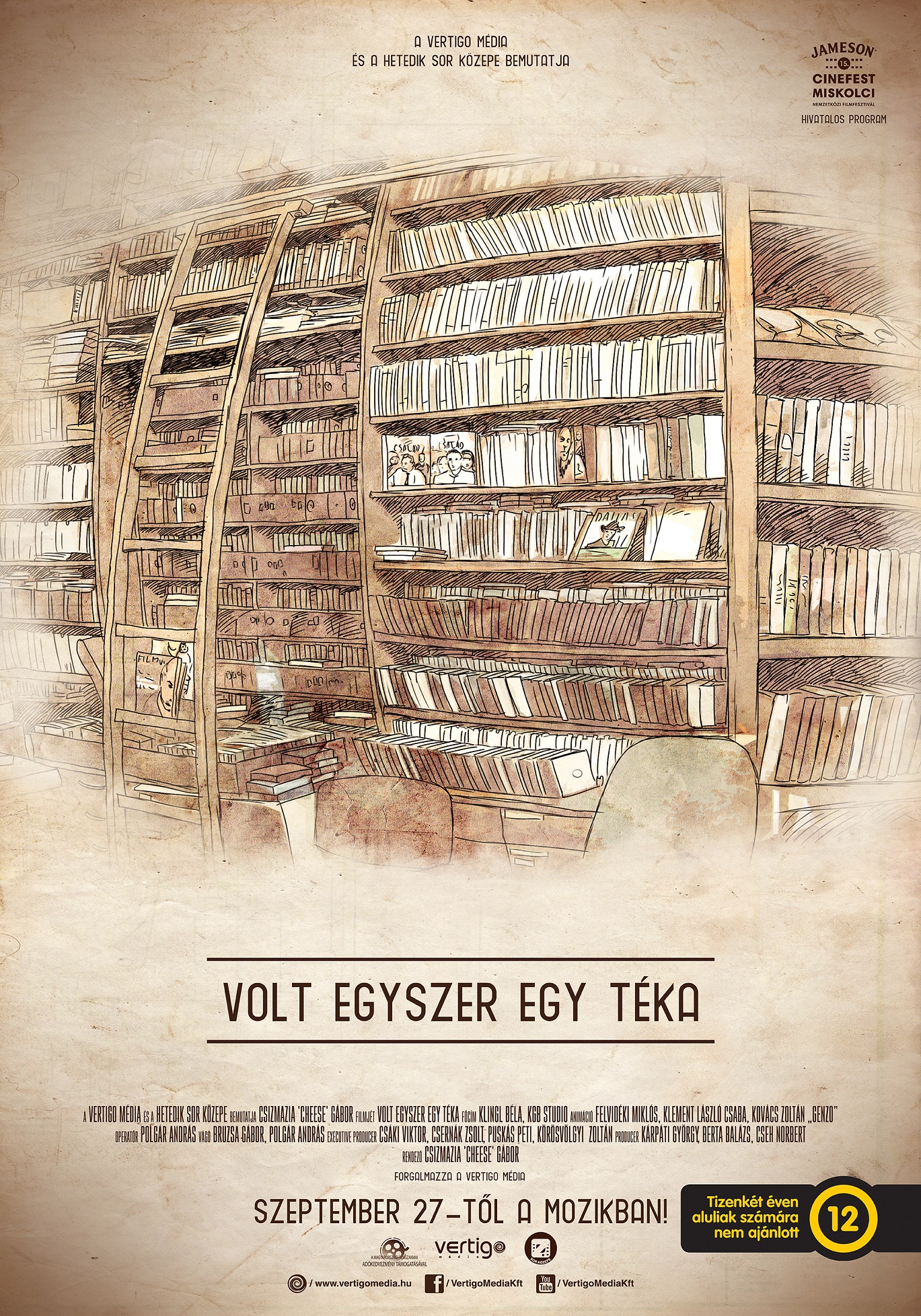 Volt egyszer egy téka DVD