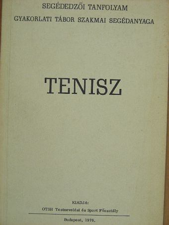 Zentai Ferenc - Tenisz [antikvár]