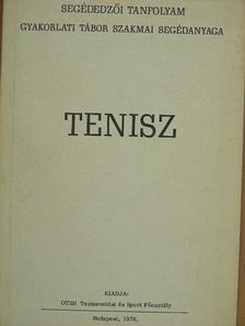 Zentai Ferenc - Tenisz [antikvár]