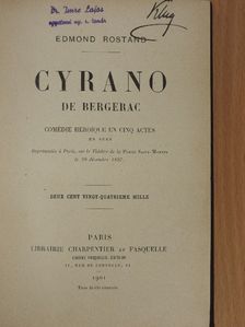 Edmond Rostand - Cyrano de Bergerac [antikvár]