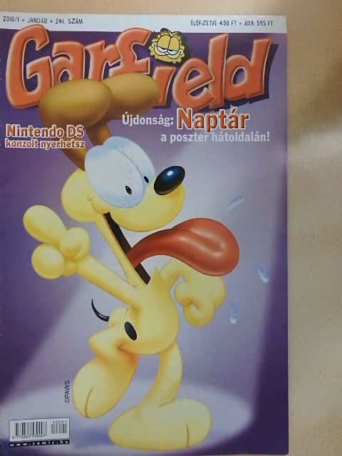 Garfield 2010/1. január [antikvár]