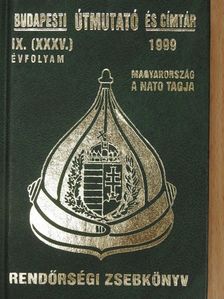 Budapesti útmutató és címtár 1999 [antikvár]