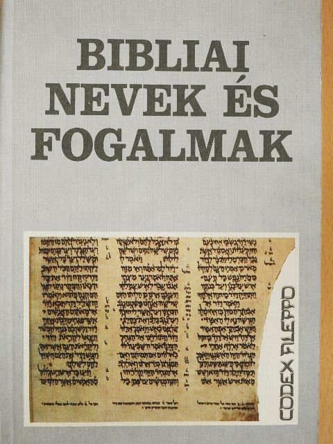Bibliai nevek és fogalmak [antikvár]