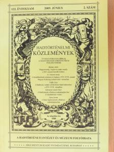 Ács Pál - Hadtörténelmi Közlemények 2009. június [antikvár]