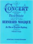 MOLIQUE - CONCERT d MOLL FLÖTE MIT ORCHESTER (BEARB. FÜR FLÖTE MIT PIANOFORTE BEGL. W. BARGE)