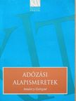 Antalóczy Györgyné - Adózási alapismeretek [antikvár]