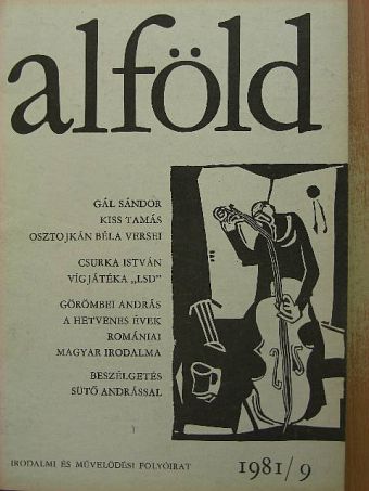 Ablonczy László - Alföld 1981/9. [antikvár]