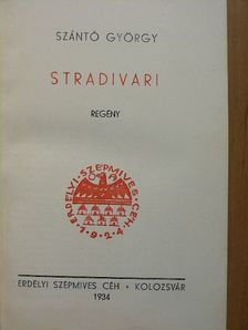 Szántó György - Stradivari [antikvár]