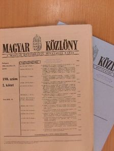Magyar Közlöny 2004. december 22. I-II. [antikvár]