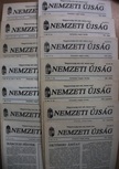 Nemzeti Újság 1990-1991. (vegyes számok) (14 db) [antikvár]