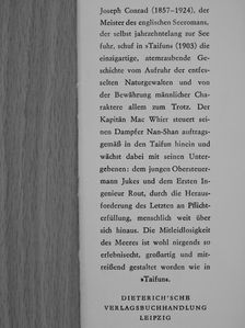 Joseph Conrad - Taifun [antikvár]