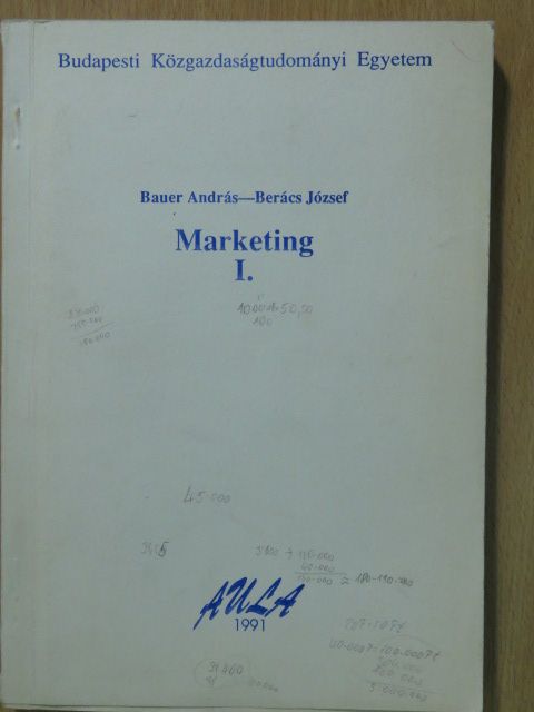 Bauer András - Marketing I. [antikvár]
