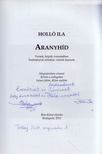 Holló Ila - Aranyhíd (dedikált) [antikvár]